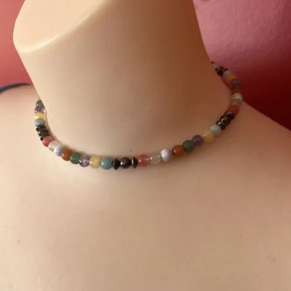 New 925 real stone choker - Picture 2 of 6
